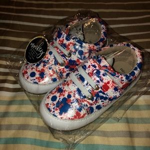 Monkey Feet Splatter Print